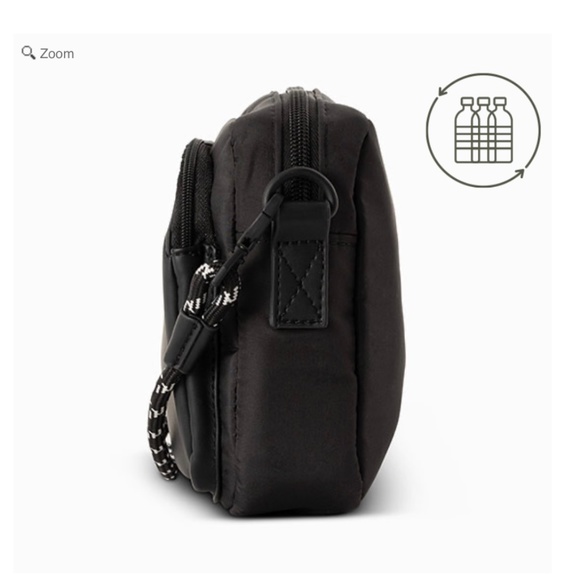 Thirty One black All Zipped Up crossbody purse NIB - Picture 2 of 4